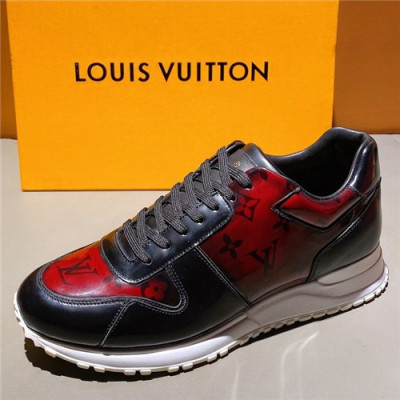 Louis Vuitton 2020 Men's Leather Sneakers - 루이비통 2020 남성용 레더 스니커즈,Size(240-270),LOUS1563,블랙