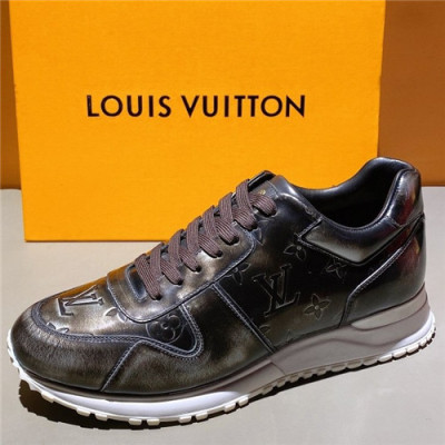 Louis Vuitton 2020 Men's Leather Sneakers - 루이비통 2020 남성용 레더 스니커즈,Size(240-270),LOUS1564,닥크그레이