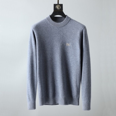 [페라가모]Ferragamo 2020 Mens Basic Logo Sweaters - 페라가모 2020 남성 베이직 로고 스웨터 Fer00318x.Size(m - 3xl).그레이