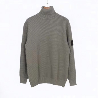 [매장판]Stone Island 2020 Mens Casual Turtle-neck Sweaters - 스톤아일랜드 2020 남성 캐쥬얼 터틀넥 스웨터 Sto0303x.Size(m - 2xl).그레이