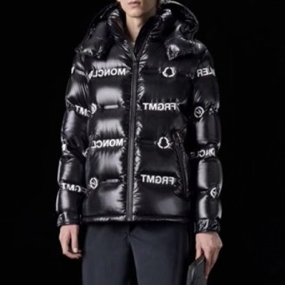 [몽클레어]Moncler 2020 Mens Patch Logo Modern Duck Down Padding - 몽클레어 2020 남성 패치 로고 모던 덕다운 패딩 Moc02063x.Size(s - 2xl)                                                                         xl).블랙