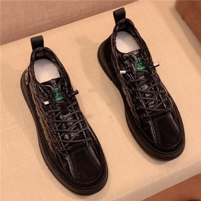 Gucci 2020 Men's Leather Sneakers - 구찌 2020 남성용 레더 스니커즈,Size(240-270),GUCS1352,블랙