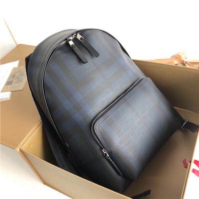 [버버리] Burberry 2020 Men's Nylon Backpack,42cm - 버버리 2020 남성용 네일론 백팩,42cm,BURB0512,그레이