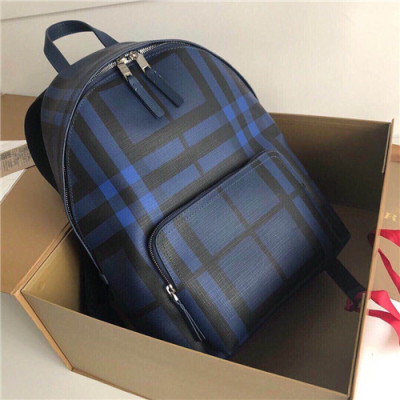 [버버리] Burberry 2020 Men's Nylon Backpack,42cm - 버버리 2020 남성용 네일론 백팩,42cm,BURB0514,네이비