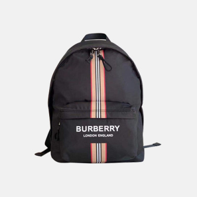 [버버리] Burberry 2020 Men's Nylon Backpack,42.5cm - 버버리 2020 남성용 네일론 백팩,42.5cm,BURB0515,블랙