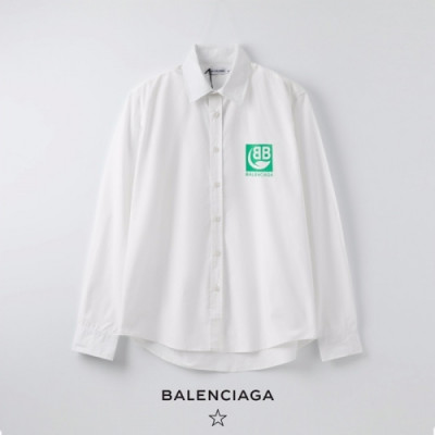 [발렌시아가]Balenciaga 2020 Mens Logo Cotton Tshirts - 발렌시아가 2020 남성 로고 코튼 셔츠 Bal0898x.Size(m - 2xl).화이트