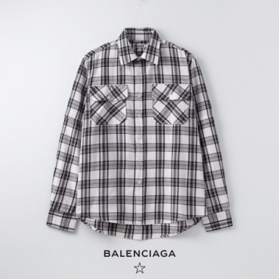 [발렌시아가]Balenciaga 2020 Mens Logo Cotton Tshirts - 발렌시아가 2020 남성 로고 코튼 셔츠 Bal0900x.Size(m - 2xl).블랙