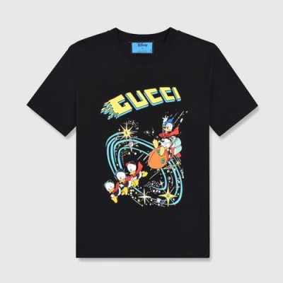 [매장판]Gucci 2020 Mm/Wm Logo Short Sleeved Tshirts - 구찌 2020 남자 로고 반팔티 Guc03310x.Size(xs - l).블랙