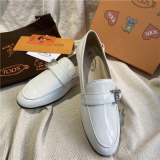 Tod's 2020 Women's Leather Loafer - 토즈 2020 여성용 레더 로퍼,Size(225-250),TODS0163,화이트