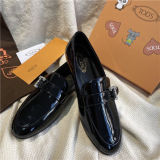 Tod's 2020 Women's Leather Loafer - 토즈 2020 여성용 레더 로퍼,Size(225-250),TODS0164,블랙