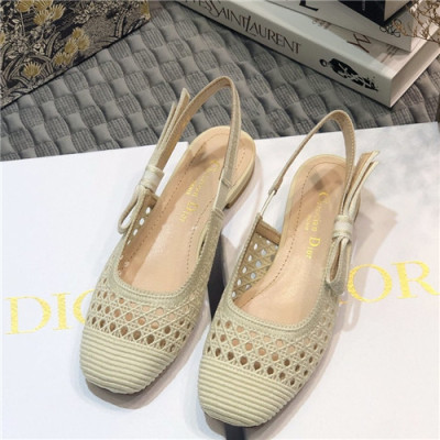 Dior 2021 Women's Slingback Sandal - 디올 2021 여성용 슬링백 샌들,Size(225-250),DIOS0282,베이지