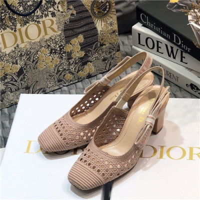 Dior 2021 Women's Slingback Sandal - 디올 2021 여성용 슬링백 샌들,Size(225-250),DIOS0284,핑크