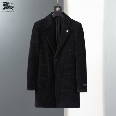 [버버리]Burberry 2020 Mens Vintage Cashmere Coats - 버버리 2020 남성 빈티지 캐시미어 코트 Bur03522x.Size(l - 4xl).블랙