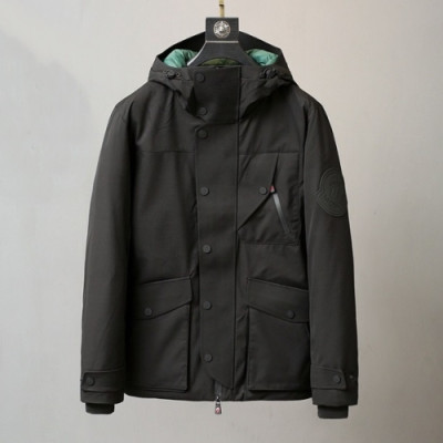 [몽클레어]Moncler 2020 Mens Logo Casual Down Jackets - 몽클레어 2020 남성 로고 캐쥬얼 다운 자켓 Moc02094x.Size(m - 3xl).블랙