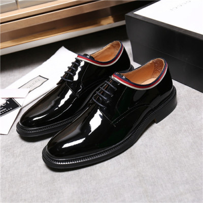 Gucci 2020 Men's Leather Oxford Shoes - 구찌 2020 남성용 레더 옥스퍼드 슈즈,Size(240-270),GUCS1367,블랙