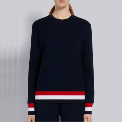 Thom Browne Womens Crew-neck Tshirts - 톰브라운 여성 크루넥 긴팔티 - tho1152x