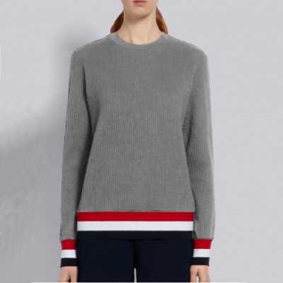 Thom Browne Womens Crew-neck Tshirts - 톰브라운 여성 크루넥 긴팔티 - tho1153x