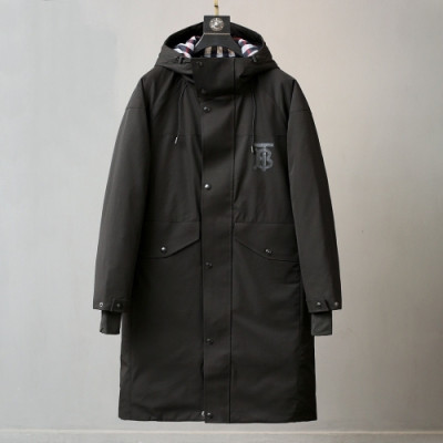 [버버리]Burberry 2020 Mens Logo Goose Down Long Padding - 버버리 2020 남성 빈티지 로고 구스다운 롱패딩 Bur03570x.Size(m - 3xl).블랙