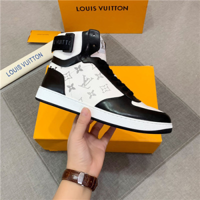 Louis Vuitton 2020 Men's Leather Sneakers - 루이비통 2020 남성용 레더 스니커즈,Size(240-270),LOUS1695,화이트