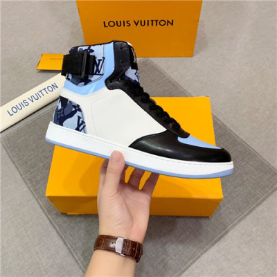 Louis Vuitton 2020 Men's Leather Sneakers - 루이비통 2020 남성용 레더 스니커즈,Size(240-270),LOUS1697,화이트