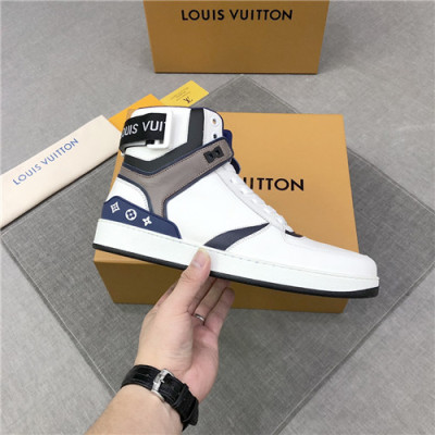 Louis Vuitton 2020 Men's Leather Sneakers - 루이비통 2020 남성용 레더 스니커즈,Size(240-270),LOUS1703,화이트