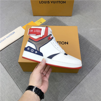 Louis Vuitton 2020 Men's Leather Sneakers - 루이비통 2020 남성용 레더 스니커즈,Size(240-270),LOUS1704,화이트
