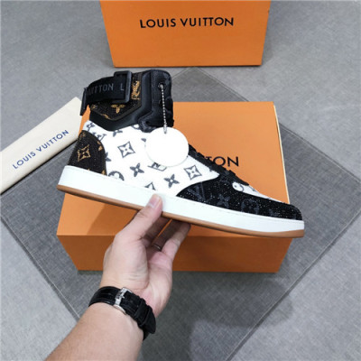 Louis Vuitton 2020 Men's Leather Sneakers - 루이비통 2020 남성용 레더 스니커즈,Size(240-270),LOUS1705,화이트