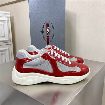 Prada 2020 Men's Sneakers - 프라다 2020 남성용 스니커즈,Size(240-270),PRAS0672,레드