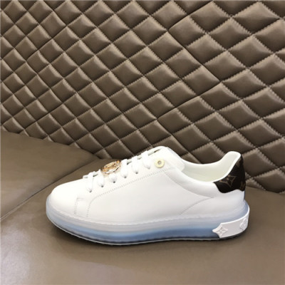 Louis Vuitton 2020 Men's Leather Sneakers - 루이비통 2021 남성용 레더 스니커즈,Size(240-270),LOUS1708,화이트