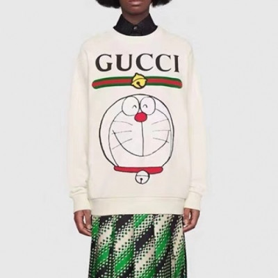 [구찌]Gucci 2020 Mm/Wm Logo Crew-neck Cotton Tshirts - 구찌 2020 남/녀 로고 코튼 크루넥 코튼 긴팔티 Guc03349x.Size(s - l).아이보리