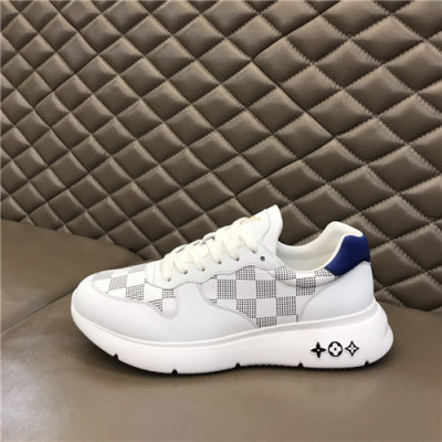 Louis Vuitton 2020 Men's Leather Sneakers - 루이비통 2021 남성용 레더 스니커즈,Size(240-270),LOUS1715,화이트