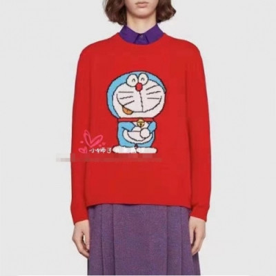 [구찌]Gucci 2021 Womens Logo Crew-neck Sweaters - 구찌 2021 여성 로고 크루넥 스웨터 Guc03352x.Size(s - l).레드