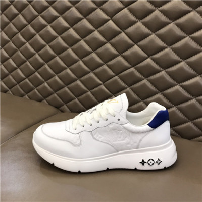 Louis Vuitton 2020 Men's Leather Sneakers - 루이비통 2021 남성용 레더 스니커즈,Size(240-270),LOUS1717,화이트
