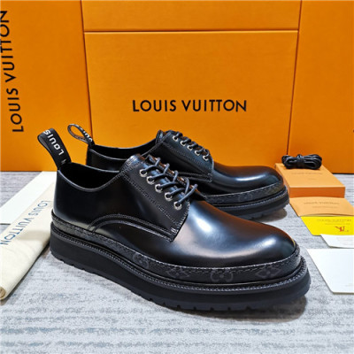 Louis Vuitton 2020 Men's Black Ice Leather Sneakers - 루이비통 2020 남성용 블랙 아이스 레더 스니커즈,Size(240-270),LOUS1723,블랙