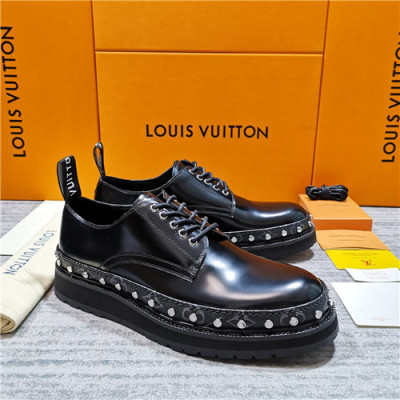 Louis Vuitton 2020 Men's Black Ice Leather Sneakers - 루이비통 2020 남성용 블랙 아이스 레더 스니커즈,Size(240-270),LOUS1724,블랙