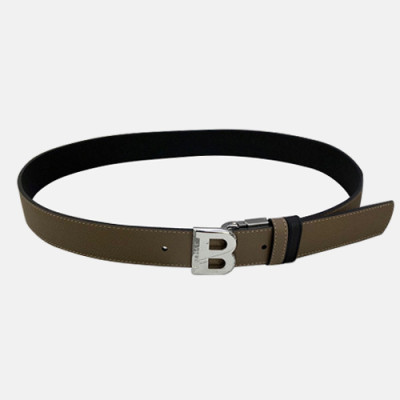 Bally 2021 Men's Leather Belt - 발리 2021 남성용 레더 벨트, BLYBT0044.카키