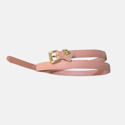 Prada 2021 Women's Leather Belt - 프라다 2021 여성용 레더 벨트,PRABT0049,핑크