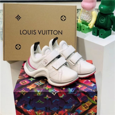 Louis Vuitton 2020 Women's Leather Sneakers - 루이비통 2020 여성용 레더 스니커즈,Size(225-250),LOUS1746,화이트