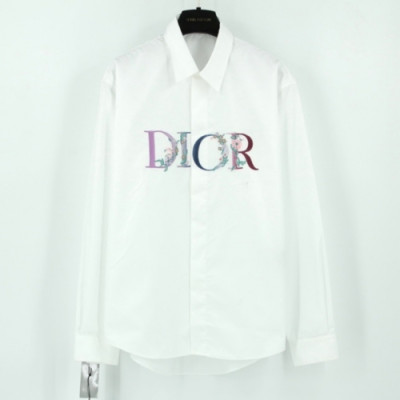 [디올]Dior 2021 Mens Logo Classic Tshirts - 디올 2021 남성 로고 클래식 셔츠 Dio01101x.Size(m - 2xl). 화이트