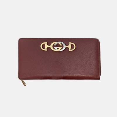 Gucci 2020 Women's Leather Wallet,19cm - 구찌 2020 여성용 레더 장지갑,19cm,GUW0184,와인