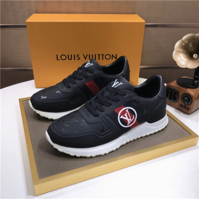 Louis Vuitton 2021 Men's Leather Sneakers - 루이비통 2021 남성용 레더 스니커즈,Size(240-270),LOUS1759,블랙