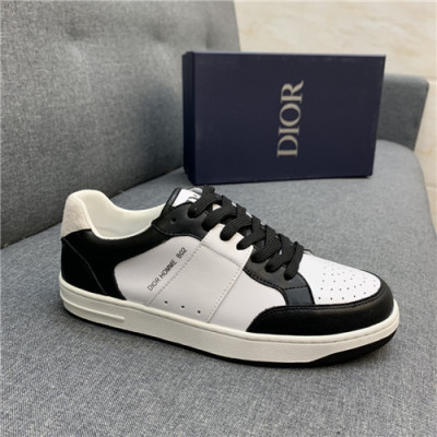 Dior 2021 Men's Leather Sneakers - 디올 2021 남성용 레더 스니커즈,Size(240-270),DIOS0301,화이트