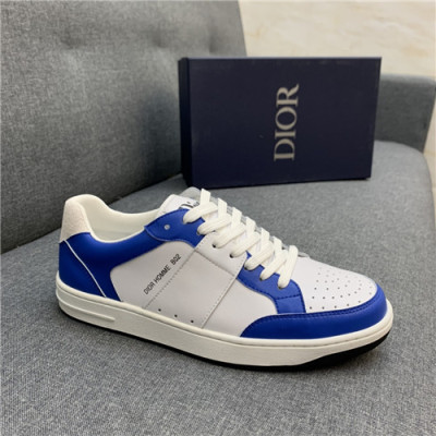 Dior 2021 Men's Leather Sneakers - 디올 2021 남성용 레더 스니커즈,Size(240-270),DIOS0302,화이트