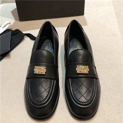 Chanel 2021 Women's Leather Loafer - 샤넬 2021 여성용 레더 로퍼,Size(225-250),CHAS0540,블랙