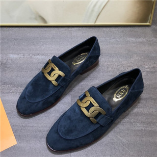 Tod's 2021 Women's Leather Loafer - 토즈 2021 여성용 레더 로퍼,Size(225-250),TODS0184,네이비