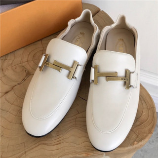 Tod's 2021 Women's Leather Loafer - 토즈 2021 여성용 레더 로퍼,Size(225-250),TODS0188,화이트