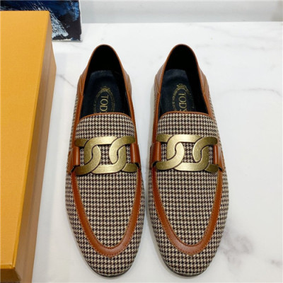 Tod's 2021 Women's Leather Flat - 토즈 2021 여성용 레더 플렛,Size(225-250),TODS0191,브라운