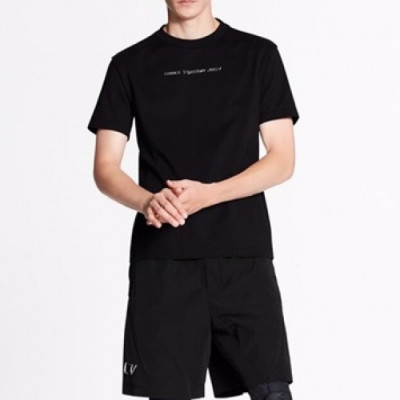 [루이비통]Louis vuitton 2021 Mm/Wm Logo Short Sleeved Tshirts - 루이비통 2021 남/녀 로고 반팔티 Lou02587x.Size(xs - xl).블랙