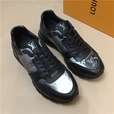 Louis Vuitton 2021 Men's Leather Sneakers - 루이비통 2021 남성용 레더 스니커즈,Size(240-270),LOUS1769,블랙