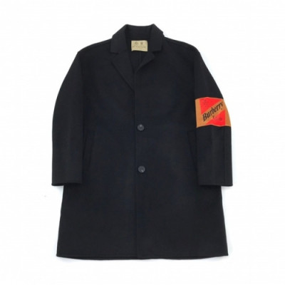 [버버리]Burberry 2021 Mens Vintage Cashmere Coats - 버버리 2021 남성 빈티지 캐시미어 코트 Bur03662x.Size(m - 2xl).블랙